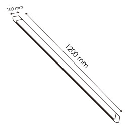Regleta Led Slimline Moments 90W 1200 mm  4500K
