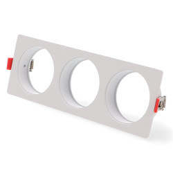 Aro Empotrable 3L para módulo Cobfix 10W