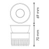 Módulo Led Cobfix 10W  6000K