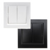 Interruptor Doble Conmutado - EP  Negro
