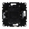 Interruptor Simple Triple - PJ  Negro