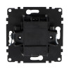 Pulsador Doble para Persianas Automáticas - PJ  Negro