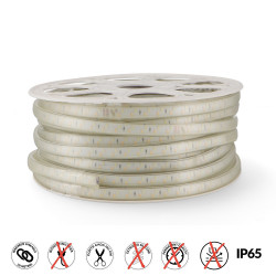 Tira de Led 220V Smd Mixt 14,4W/m - 50 Metros - DSC  CCT