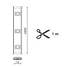 Tira de Led 220V Smd Mixt 14,4W/m - 50 Metros - DSC  CCT