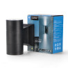 Aplique de pared LED Tube Black 2X3W IP54  3000K