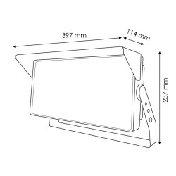 Foco Modular Led Coliseo 250W 60º - DSC  6000K