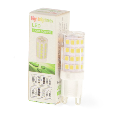 Bombilla LED G9 5W  4500K