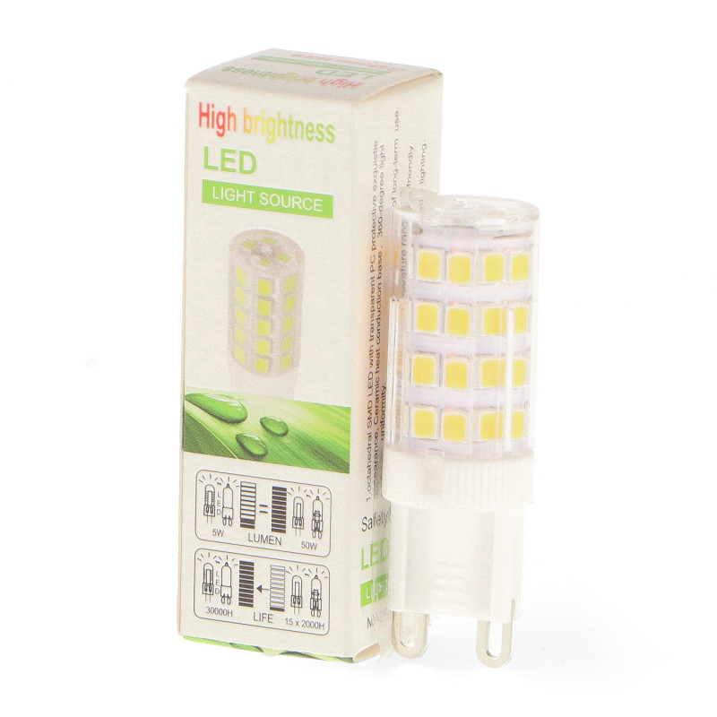 Bombilla LED G9 5W  6000K