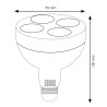 Bombilla LED E27 PAR30 35W  4500K