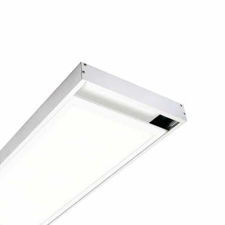 Kit de superficie de Panel 120X60 cm Blanco 65 mm