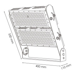Foco Modular LED Stadium 500W 60º  6000K