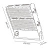 Foco Modular LED Stadium 500W 60º  6000K