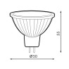 Bombilla LED MR16 Smd Plus 6W - DSC  4500K
