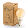 Bombilla LED Filamento E14 G45 4W Ámbar  2300K