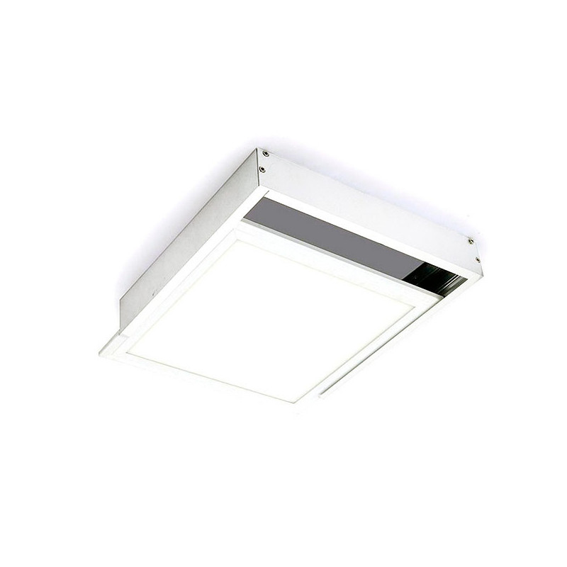 Kit de superficie de Panel 60X60 cm Blanco 65 mm