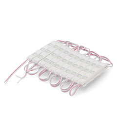 Cadena de 20 Módulos de 3 LED SMD 5730 12V 0.75W - DSC  6000K