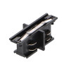Conector en línea para Carril Trifásico  Negro