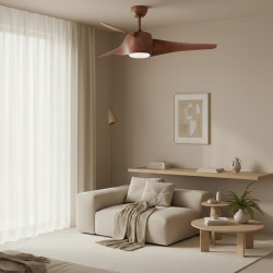 Ventilador de Techo LED Madera Fanton  CCT