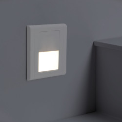 Baliza LED Empotrable Nomis Square 1.2W  4500K