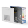 Baliza LED Empotrable Nomis Square 1.2W  4500K