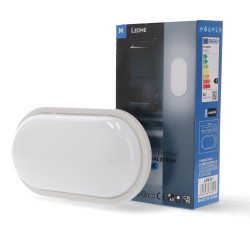 Plafón LED Oval Screw 20W IP65  4500K