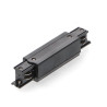 Conector con separador en línea para Carril trifásico  Blanco