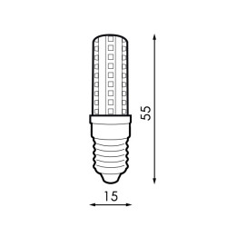 Bombilla LED E14 5W Mini  6000K