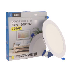Panel LED Circular Serie Slim 20W  3000K