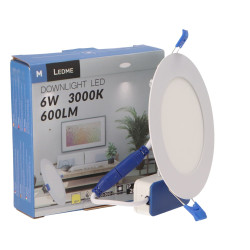 Panel LED Circular Serie Slim 6W  4500K