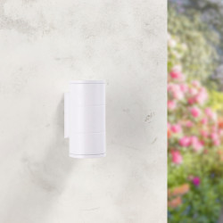 Aplique de pared LED Tube White 2X3W IP54  3000K
