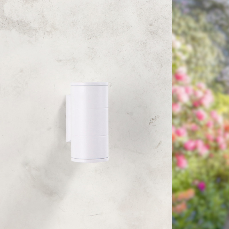 Aplique de pared LED Tube White 2X3W IP54  3000K