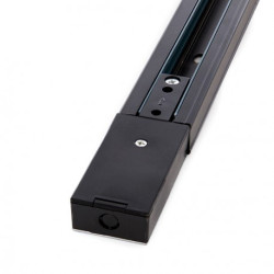 Carril Monofásico MaxPower - 1 metro  Negro