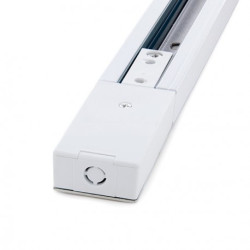 Carril Monofásico MaxPower - 1 metro  Blanco