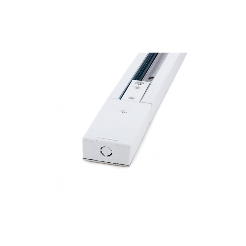 Carril Monofásico MaxPower - 1 metro  Blanco