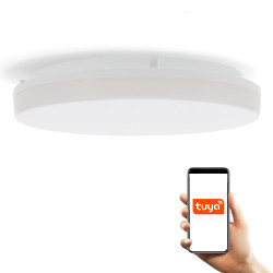Plafón LED SmartHome RainBow 24W IP54 Wifi App CCT  CCT