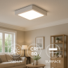 Panel de Superficie Serie Slim Cuadrado 12W  4500K