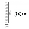 Kit Tira de LED 12V SMD Bed Lighting IP20 - 1.20 Metros - DSC  3000K
