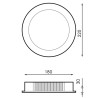 Downlight LED Lass 32W  - DSC  6000K