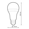 Bombilla LED E27 A70 15W  4500K