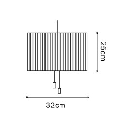 Lámpara Led de techo Origami - DSC  CCT