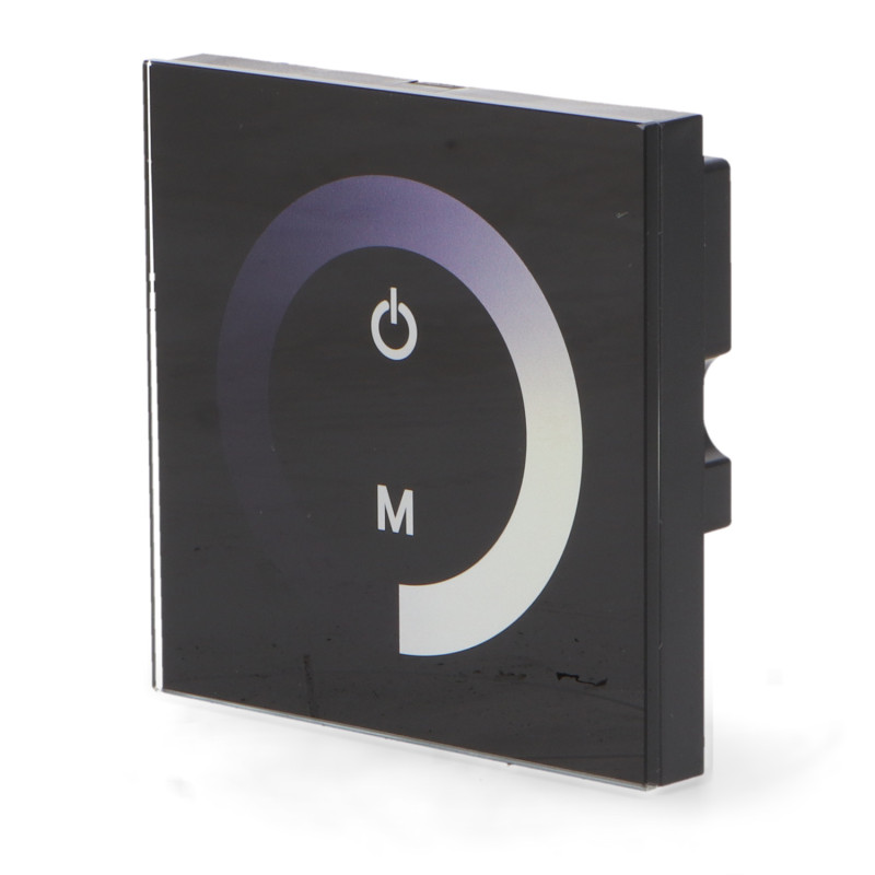 Dimmer empotrable Táctil Monocolor Para Tiras LED 12/24V