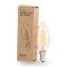 Bombilla LED Filamento E14 C35 4W Ámbar  2300K