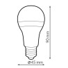 Bombilla LED E27 G45 5W  4500K