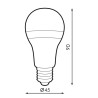 Bombilla LED E27 G45 7W  3000K
