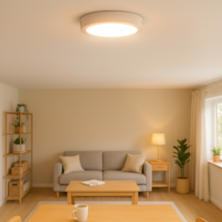 Panel de Superficie Serie Slim Circular 12W  3000K