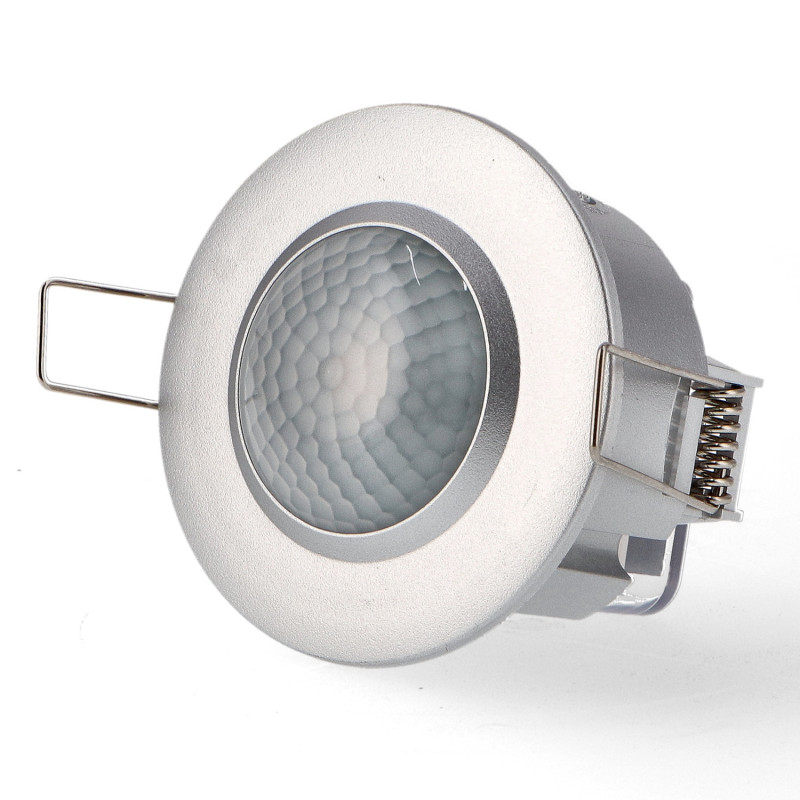 Detector de movimiento PIR 360º Empotrable Silver