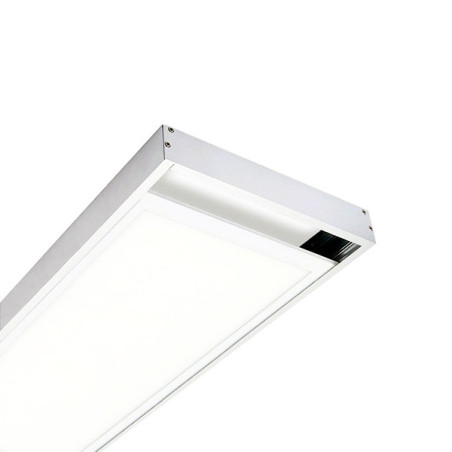 Kit de superficie de Panel 120X30 cm Blanco 65 mm
