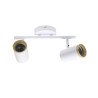 Aplique de techo GU10 Country 2 Focos - DSC