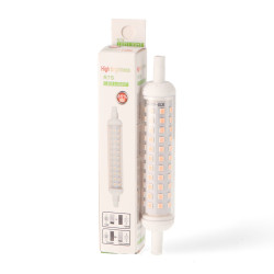 Bombilla LED R7S 118 mm 10W en Caja  4000K