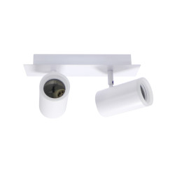 Aplique de Techo GU10 Orientable State 2 Focos - DSC
